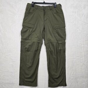 Rei Co-Op Women's Sahara Convertible Pants Dark Olive Plus Size 24W Nylon Hiking